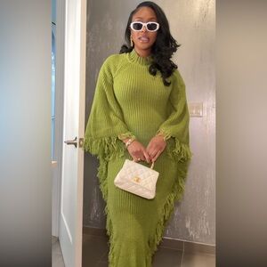 Fashion nova sweater maxi dress